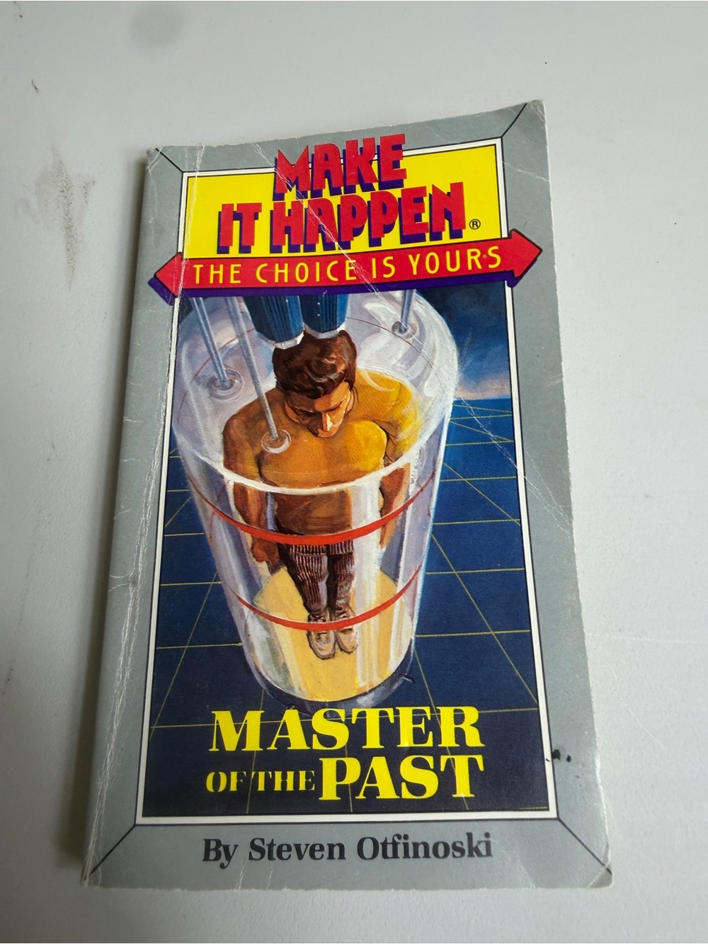 VNT 1987 Master of the Past Paperback Book Make It Happen Choose Your Own Path